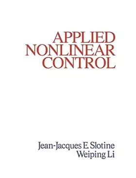 Couverture du produit · Applied Nonlinear Control