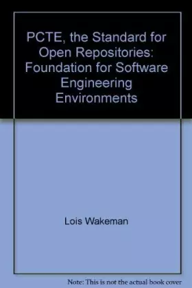 Couverture du produit · Pcte: The Standard for Open Repositories