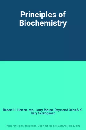 Couverture du produit · Principles of Biochemistry