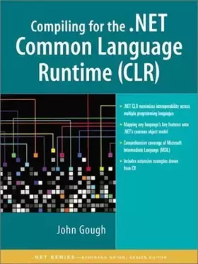 Couverture du produit · Compiling for the .Net Common Language Runtime Clr