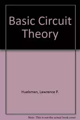 Couverture du produit · Basic Circuit Theory
