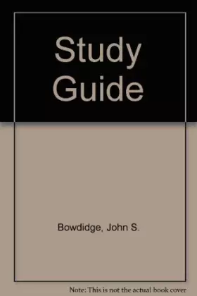 Couverture du produit · Study Guide