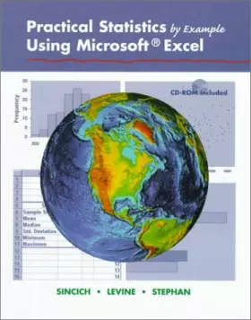 Couverture du produit · Practical Statistics by Example Using Microsoft Excel