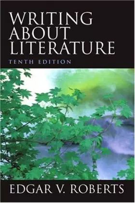 Couverture du produit · Writing About Literature