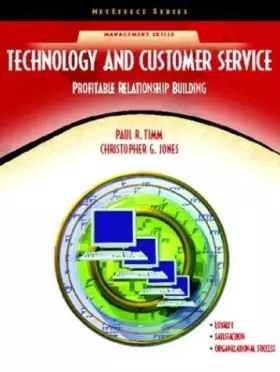 Couverture du produit · Technology and Customer Service: Profitable Relationship Building