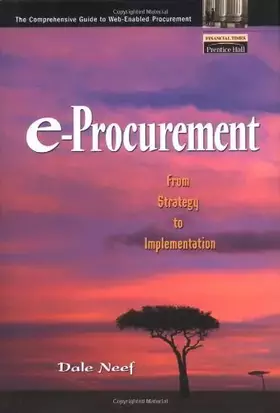 Couverture du produit · e-Procurement: From Strategy to Implementation