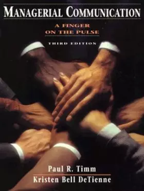 Couverture du produit · Managerial Communication: A Finger on the Pulse