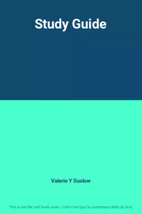 Couverture du produit · Study Guide