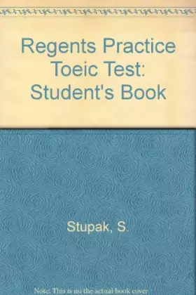 Couverture du produit · Prentice Hall Regent Practice Toeic Student Book