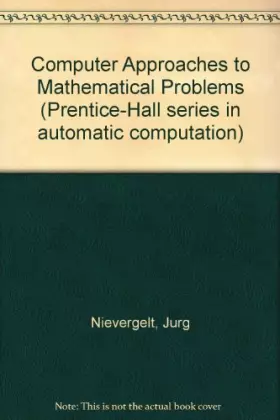 Couverture du produit · Computer Approaches to Mathematical Problems