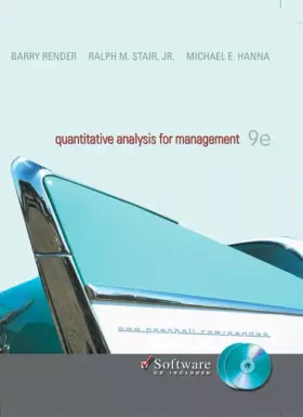 Couverture du produit · Quantitative Analysis For Management
