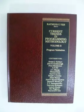 Couverture du produit · Current Trends in Programming Methodology