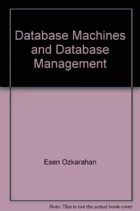 Couverture du produit · Database Machines and Database Management