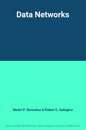 Couverture du produit · Data Networks