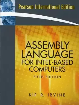 Couverture du produit · Assembly Language For Intel Based Computers