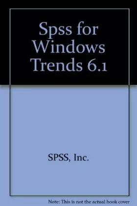 Couverture du produit · Spss Trends 6.1