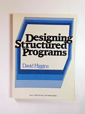 Couverture du produit · Designing Structured Programs
