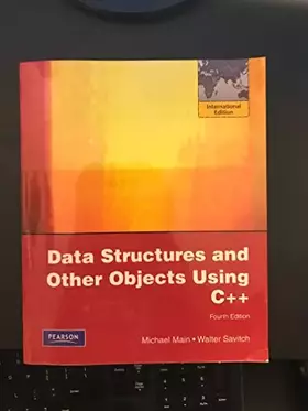Couverture du produit · Data Structures and Other Objects Using C++