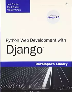 Couverture du produit · Python Web Development with Django