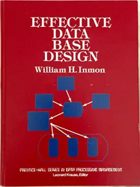 Couverture du produit · Effective Data Base Design