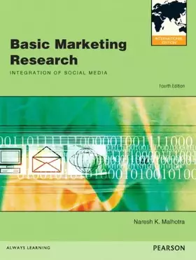 Couverture du produit · Basic Marketing Research: International Edition