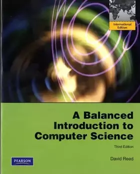 Couverture du produit · A Balanced Introduction to Computer Science