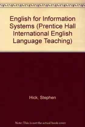 Couverture du produit · English for Information Systems