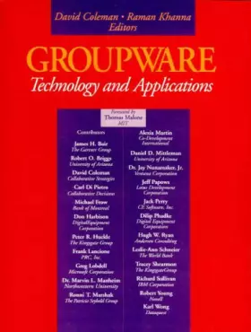 Couverture du produit · Groupware: Technology and Applications
