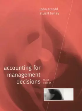 Couverture du produit · Accounting for Management Decisions