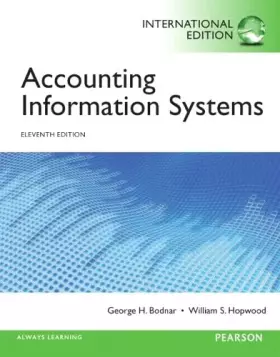 Couverture du produit · Accounting Information Systems