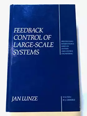 Couverture du produit · Feedback Control of Large-Scale Systems