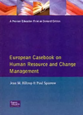 Couverture du produit · European Casebook Human Resource Change Management