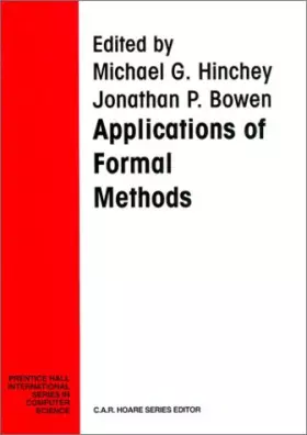 Couverture du produit · Applications Of Formal Methods