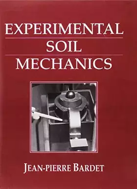 Couverture du produit · Experimental Soil Mechanics