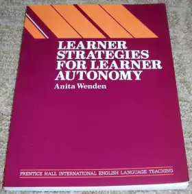 Couverture du produit · Learner Strategies for Learner Autonomy: Planning and Implementing Learner Training for Language Learners