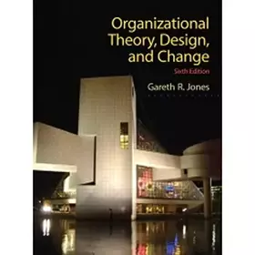 Couverture du produit · Organizational Theory, Design, and Change