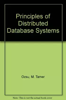 Couverture du produit · Principles of Distributed Database Systems