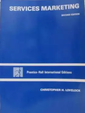 Couverture du produit · Services Marketing: Text, Cases and Readings