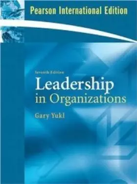 Couverture du produit · Leadership in Organizations: Global Edition