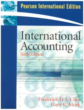 Couverture du produit · International Accounting: International Edition