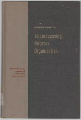 Couverture du produit · Teleprocessing Network Organization.