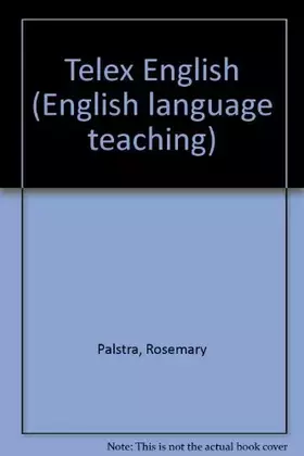 Couverture du produit · Telex English