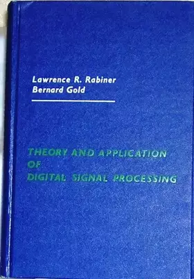 Couverture du produit · Theory and Application of Digital Signal Processing