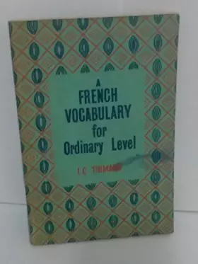 Couverture du produit · French Vocabulary for Advanced Level