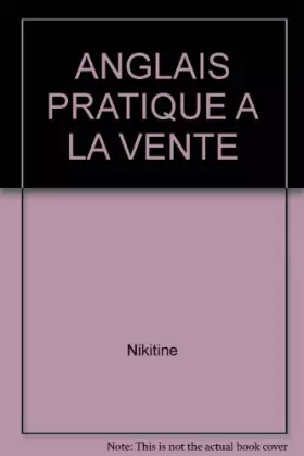 Couverture du produit · Anglais Pratique A La Vente
