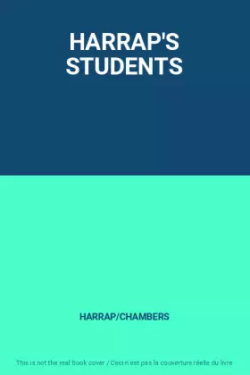 Couverture du produit · HARRAP'S STUDENTS