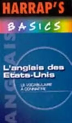 Couverture du produit · Harrap's Basics L'anglais des Etats-Unis
