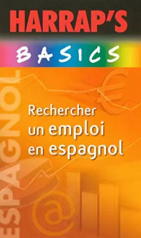 Couverture du produit · Rechercher un emploi en espagnol