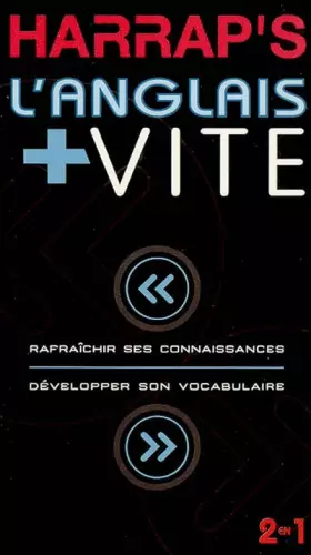 Couverture du produit · Harrap's : L'anglais + vite