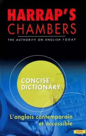 Couverture du produit · Harrap's Chambers Concise Dictionary English